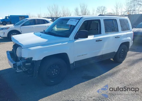 2014 Jeep Patriot Sport from USA, damaged, VIN 1C4NJPBAXED769493